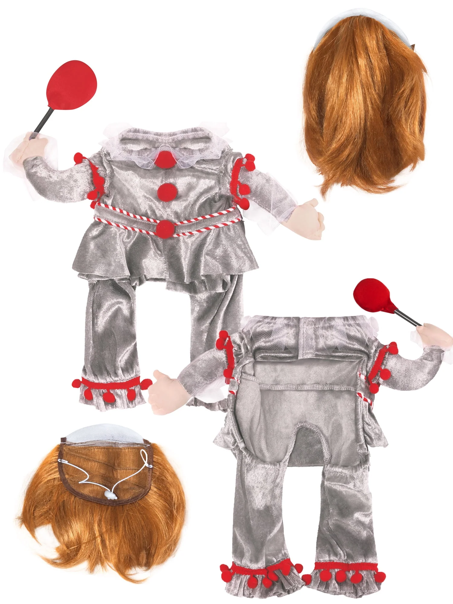 It Pennywise Walking Pet Costume for Dogs or Cats by Rubies, Small - Image 6