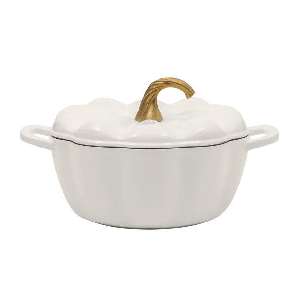 The Pioneer Woman 3.5-Quart Pumpkin Enameled Cast Iron Dutch Oven